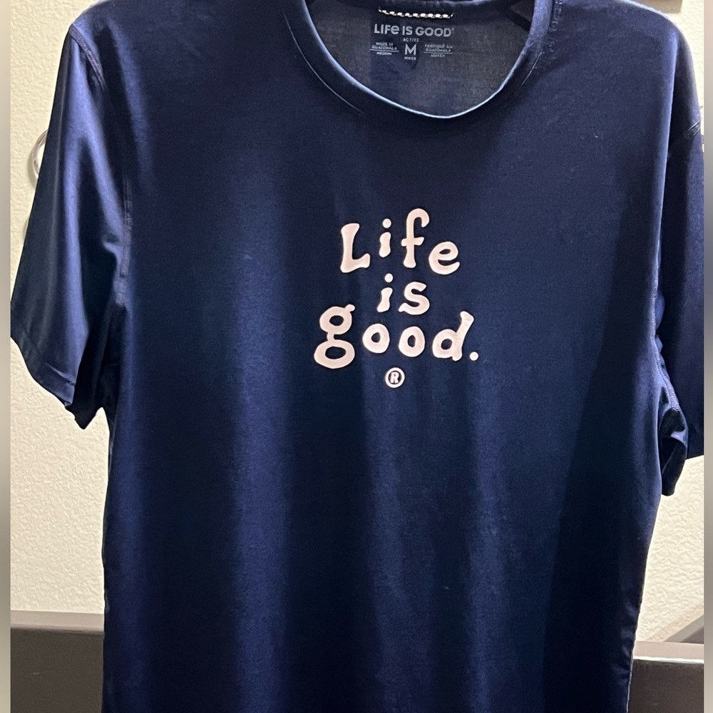 Life Is Good Classic Navy Tee
